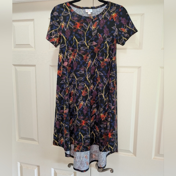 LuLaRoe Dresses & Skirts - LuLaRoe NWoT XXS "Carly" Style High-Low Shirt Dress Short Sleeve Lightweight